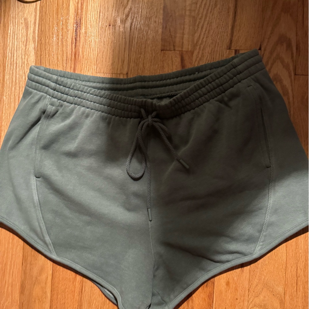 PINK Victoria's Secret Green Athletic Shorts